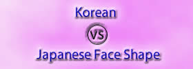 Korean vs Japanese Face Shape