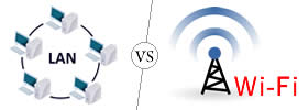 LAN vs Wi-Fi