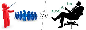 Leader vs Boss