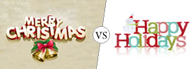 Merry Christmas vs Happy Holidays