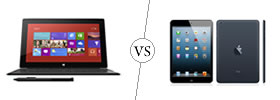 Microsoft Surface RT vs iPad Mini