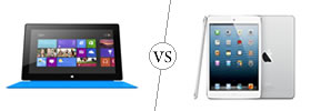 Microsoft Surface RT vs iPad