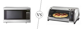 Microwave vs Toaster Oven