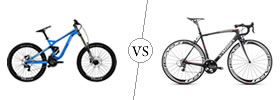 MTB vs Road Bike