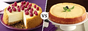 New York Cheesecake vs Chicago Cheesecake