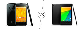 Nexus 4 vs Nexus 7