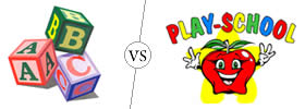 Nursery vs Playschool