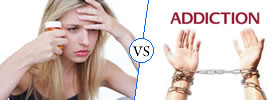 Physical Dependence vs Addiction
