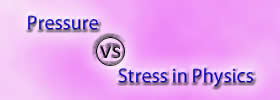 Pressure vs Stress in Physics