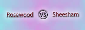 Rosewood vs Sheesham