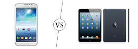 Samsung Galaxy Mega 5.8 vs iPad Mini
