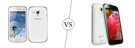 Samsung Galaxy S Duos vs Micromax A116 Canvas HD Samsung Galaxy S Duos vs Micromax A116 Canvas HD