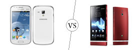 Samsung Galaxy S Duos vs Sony Xperia P