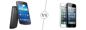 Samsung Galaxy S4 Active vs iPhone 5