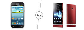 Samsung Galaxy Win vs Sony Xperia P