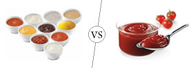 Sauce vs Ketchup