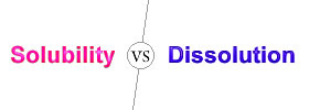 Solubility vs Dissolution