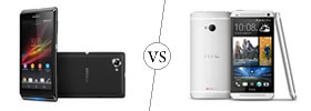 Sony Xperia L vs HTC One