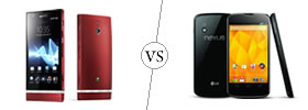 Sony Xperia P vs Nexus 4