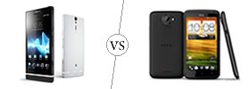 Sony Xperia S vs HTC One X
