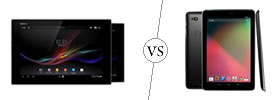 Sony Xperia Z Tab vs Google Nexus 10