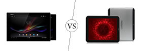 Sony Xperia Z Tab vs Karbonn Cosmic Smart Tab 10