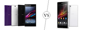 Sony Xperia Z Ultra vs Sony Xperia Z Sony Xperia Z Ultra vs Sony Xperia Z