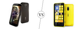 Spice Stellar Pinnacle Pro vs Nokia Lumia 620
