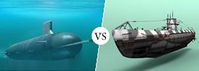 Submarine vs U-boat