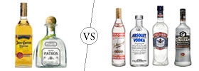 Tequila vs Vodka