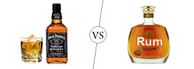 Whiskey vs Rum