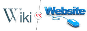 Wiki vs Website