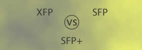 XFP vs SFP vs SFP+