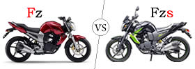 Yamaha FZ vs Yamaha FZS