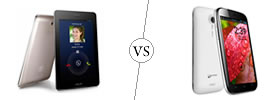 Asus FonePad vs Micromax A116 Canvas HD