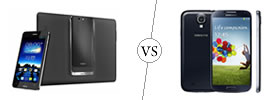 Asus PadFone Infinity vs Samsung Galaxy S4
