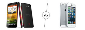 HTC Butterfly vs iPhone 5