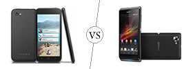 HTC First vs Sony Xperia L