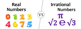 Irrational vs Real numbers