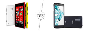 Nokia Lumia 720 vs XOLO X1000