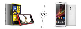 Nokia Lumia 920 vs Sony Xperia ZL