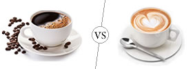 Coffee vs Cappuccino