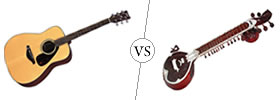 Guitar vs Sitar