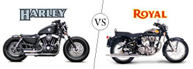 Harley Davidson vs Royal Enfield