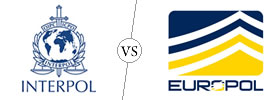 Interpol vs Europol