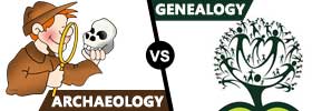 Archaeology vs Genealogy