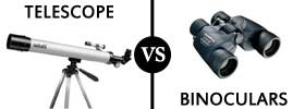 Telescope vs Binoculars