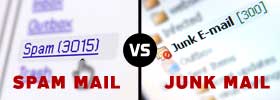 Spam Mail vs Junk Mail