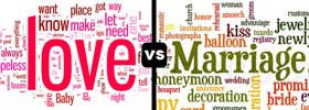 Love vs Marriage