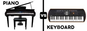 Piano vs Keyboard